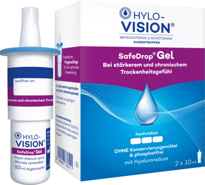 HYLO-VISION SafeDrop Gel Augentropfen
